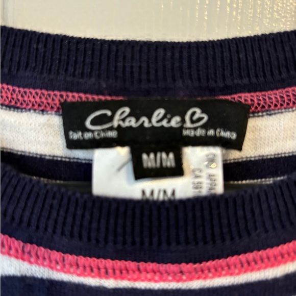 Charlie B Size Medium Nautical Top - Picture 4 of 4